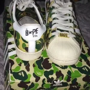 adidas | Shoes | Size 5 Bape X Adidas Superstar Bapesta Abc  display picture 2